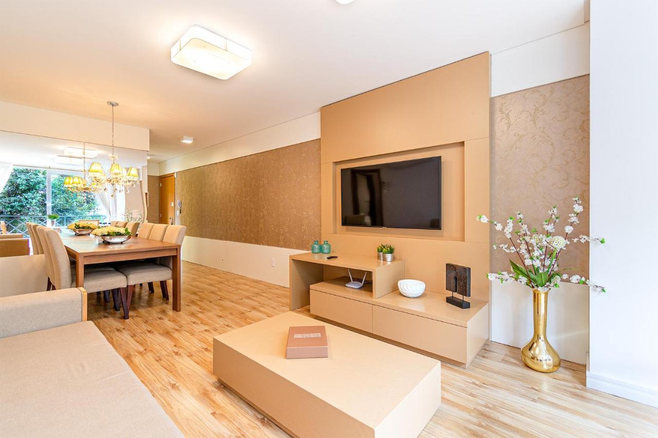 Ferienwohnung Rosa Apartamento Luxo No Centro Gramado Exterior foto