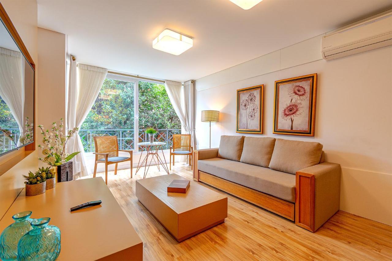 Ferienwohnung Rosa Apartamento Luxo No Centro Gramado Exterior foto
